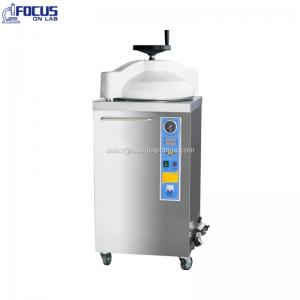 35L 50L 75L 100L  Hand Wheel Vertical Digital Autoclave 
